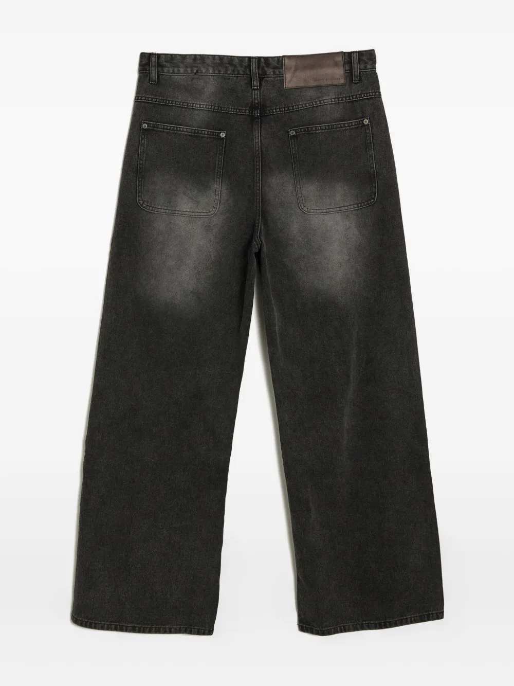 Glass Cypress Buttons hanging jeans - Zwart