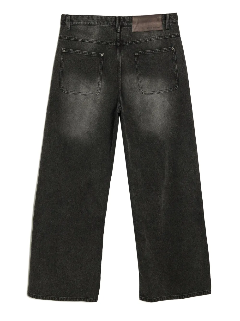 Glass Cypress Buttons hanging jeans | Wide-Leg Jeans | Image 2