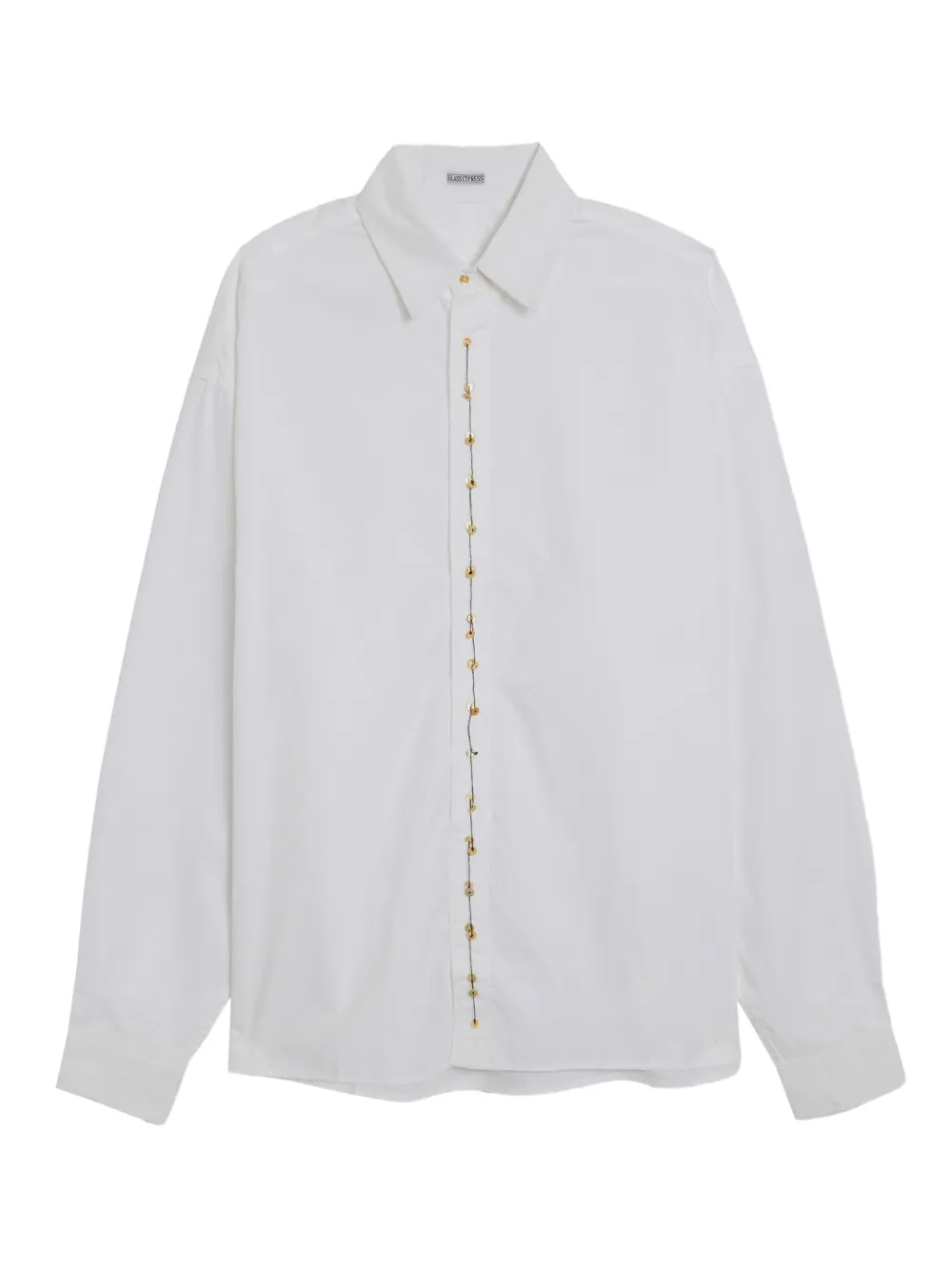 Glass Cypress camisa con botones dobles | blanco | Image 1