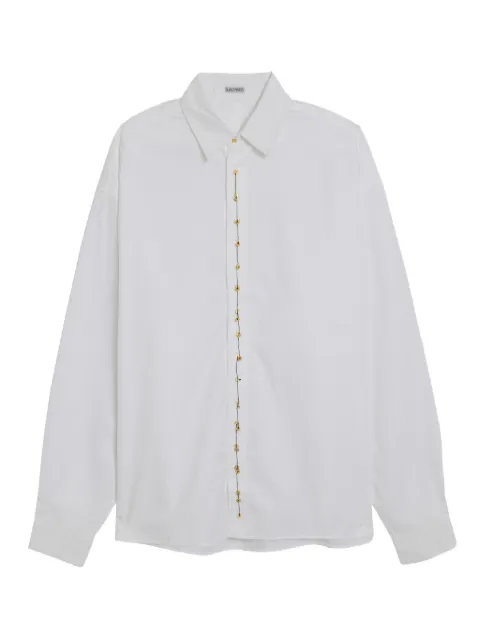Glass Cypress camisa con botones dobles