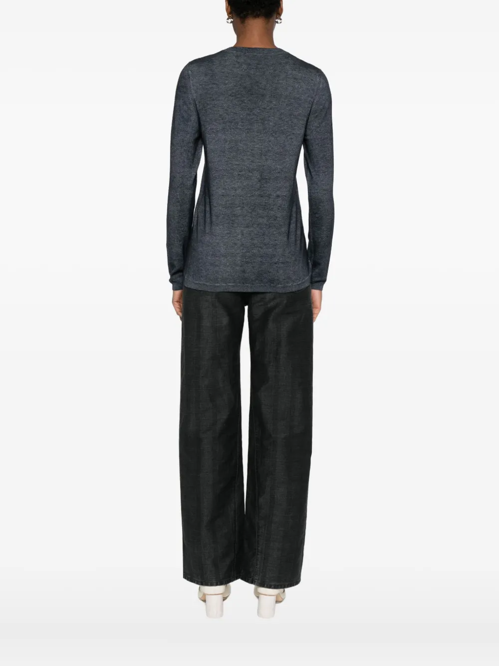 Avant Toi Wool Sweater In Gray