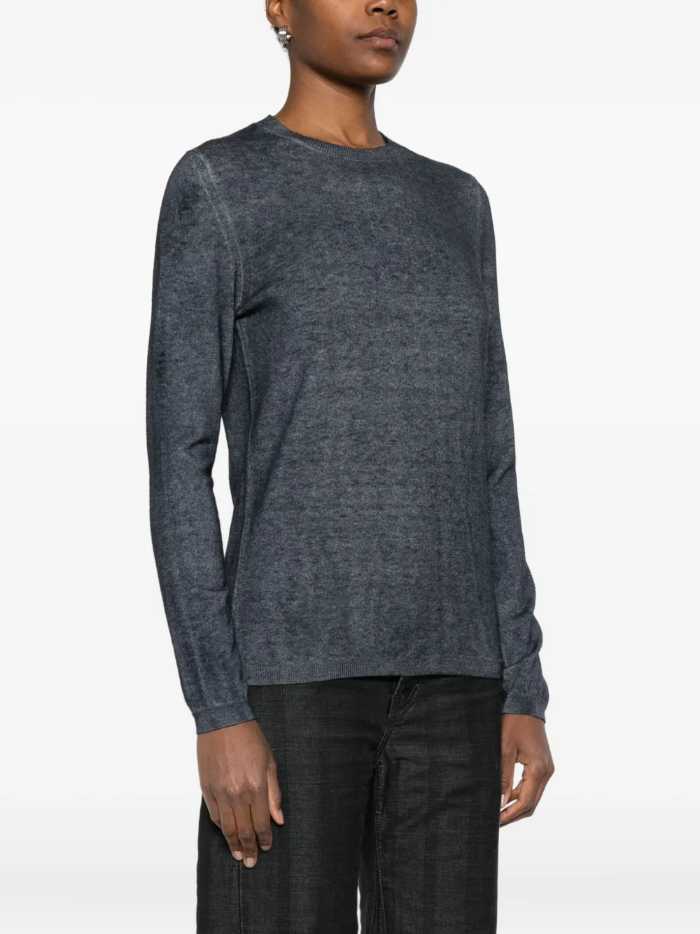 Avant Toi Wool Sweater In Gray