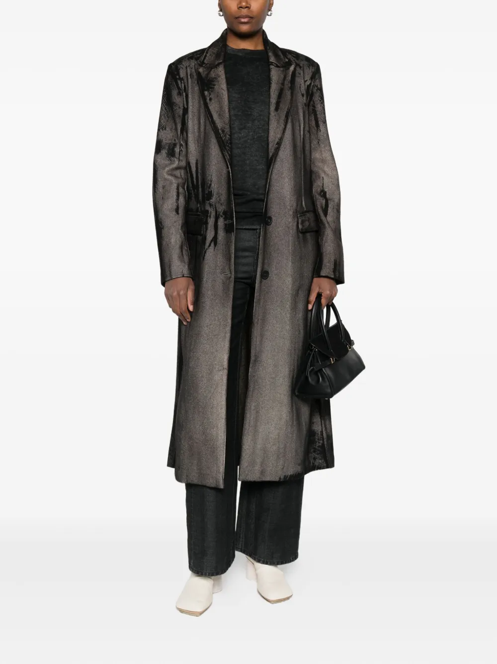 Avant Toi wool single-breasted coat | Single Breasted Coats | Image 2