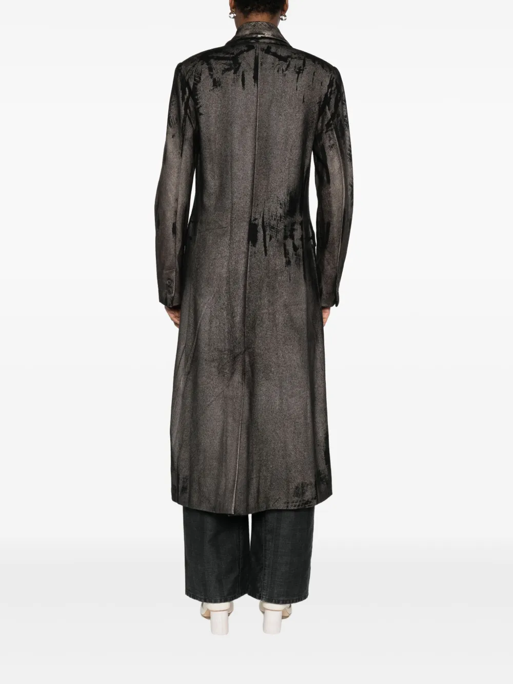 Avant Toi Jas met enkele rij knopen Zwart