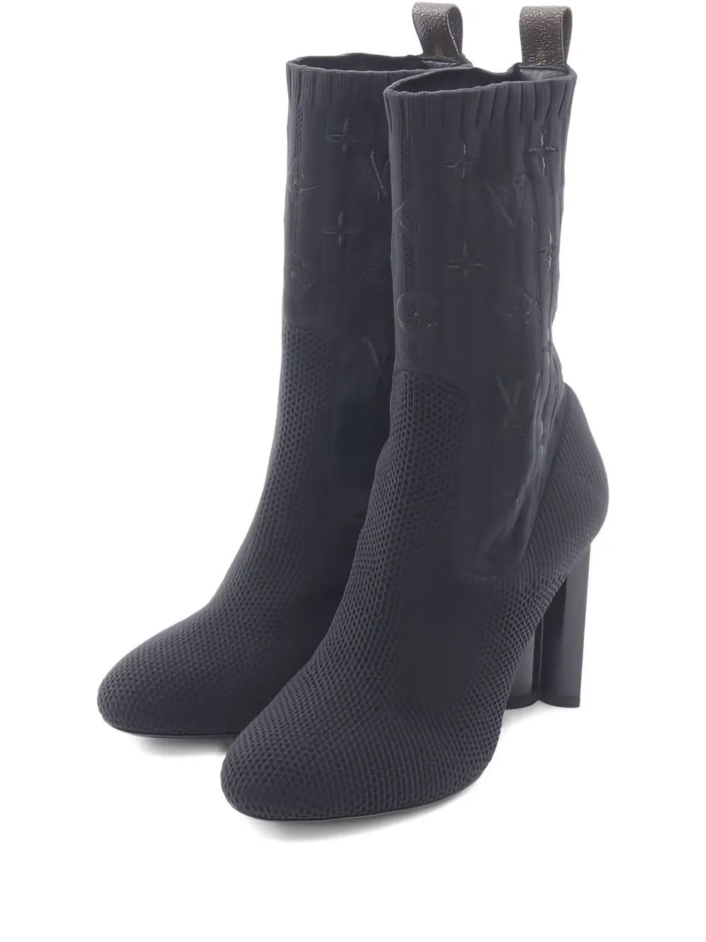 Louis Vuitton Pre-Owned 125mm Silhouette Line boots | Black | Image 1