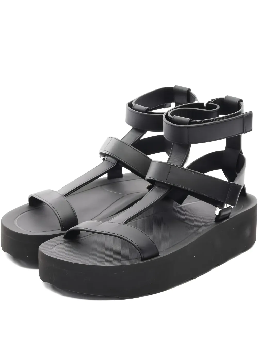 Hermès Pre-Owned Enid platform sandals | Black | Image 1
