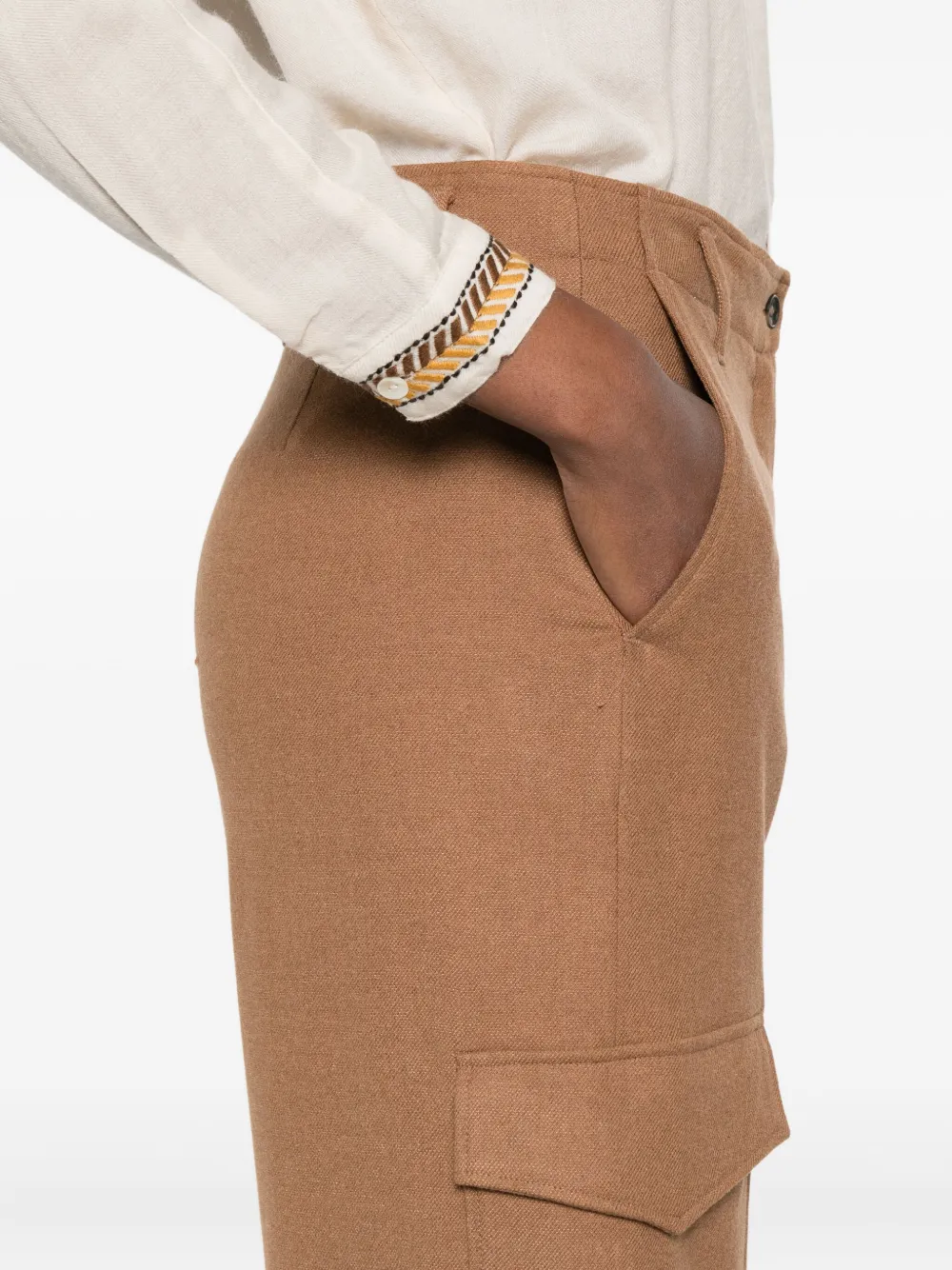 Diega Piorico Trousers In Brown