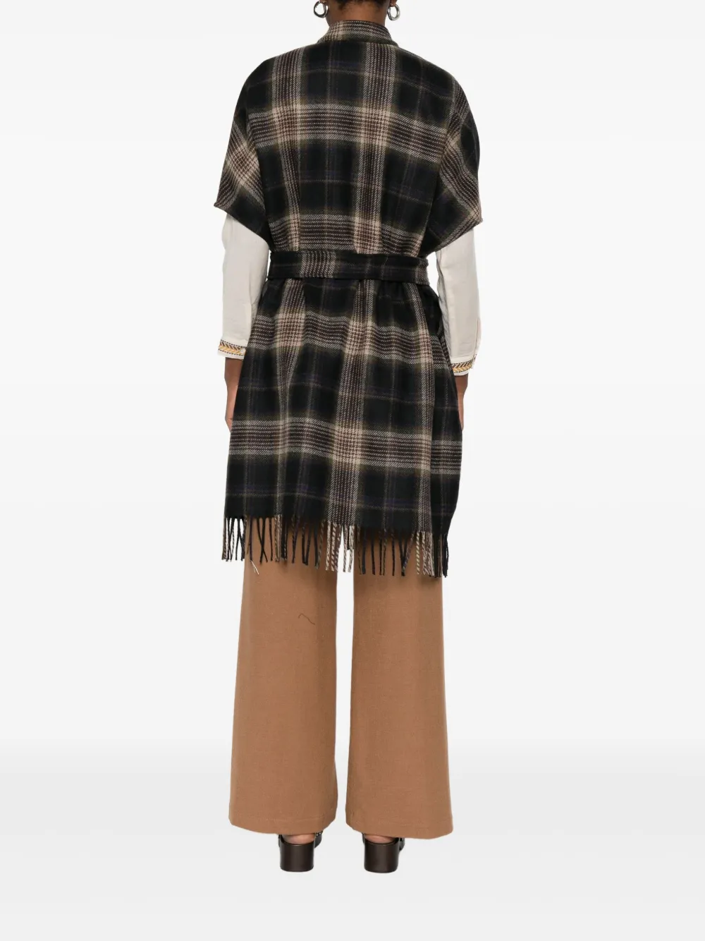 Diega Geruit jack Zwart