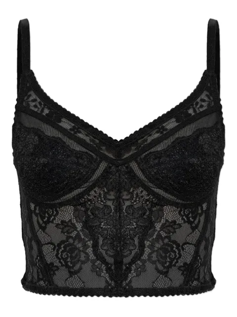 Self-Portrait lace panel top