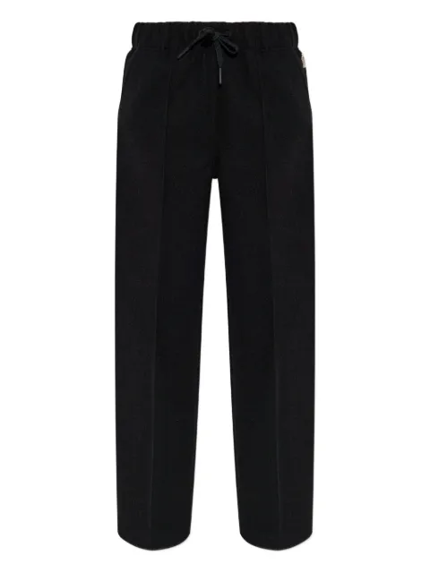 Moncler Grenoble pants con cordones en la cintura