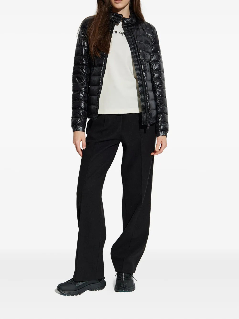 Moncler Grenoble drawstring logo track pants - Zwart