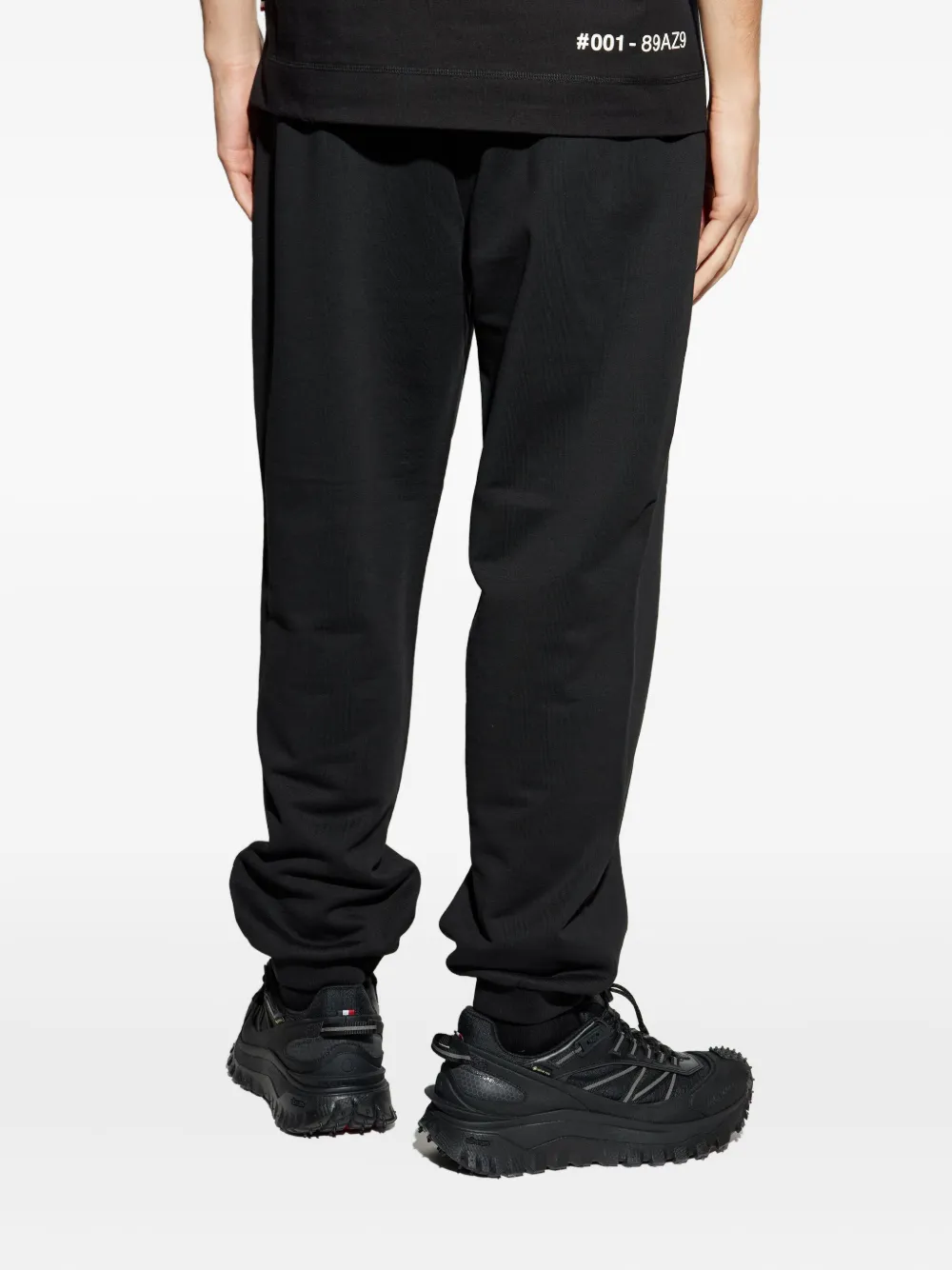 Moncler Logo-detail Track Pants In Black