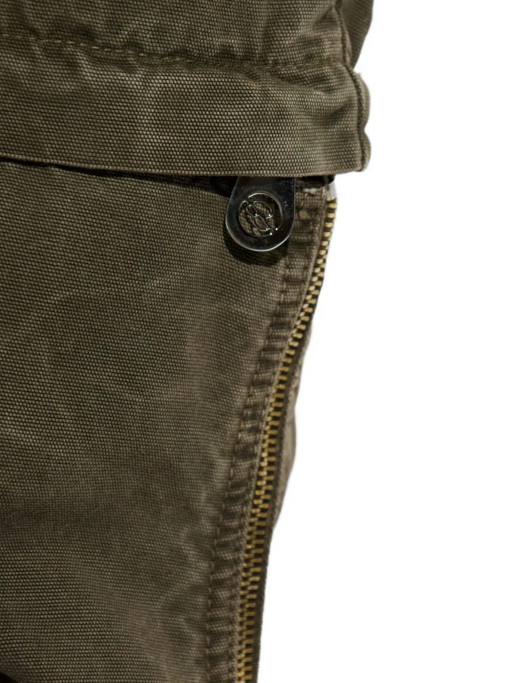 Blumarine Broek met rits Groen