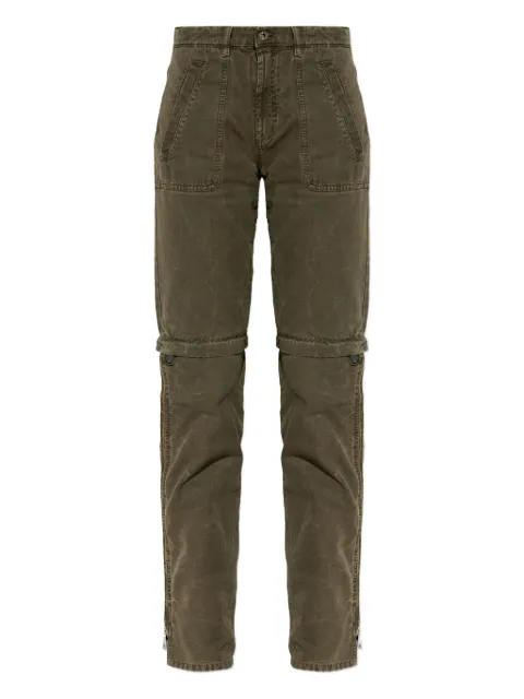 Blumarine zip-detail trousers