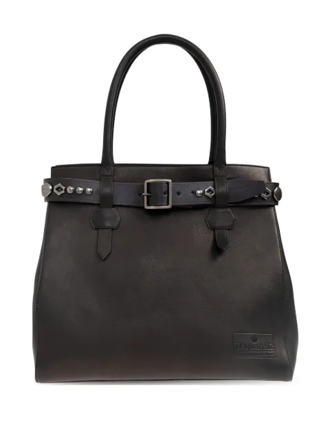 DSQUARED2 stud-embellished strap-detail tote bag