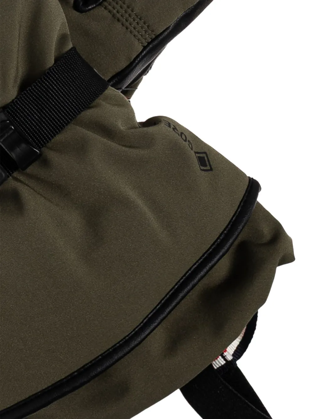 Moncler Grenoble gewatteerde handschoenen Groen