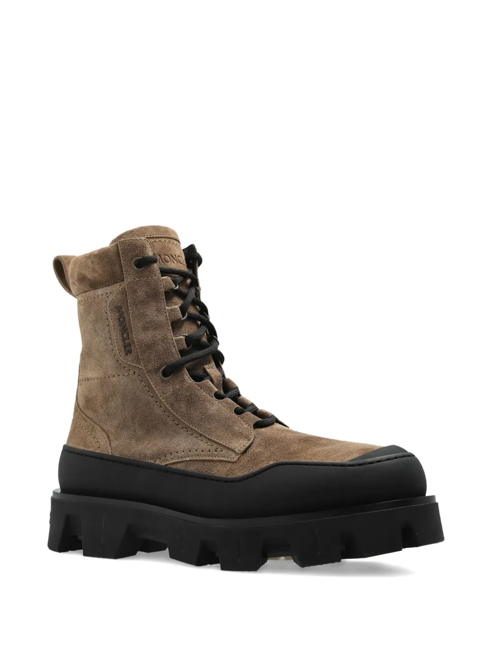 Moncler botas con agujetas y parche de pico | Botas biker | Image 2
