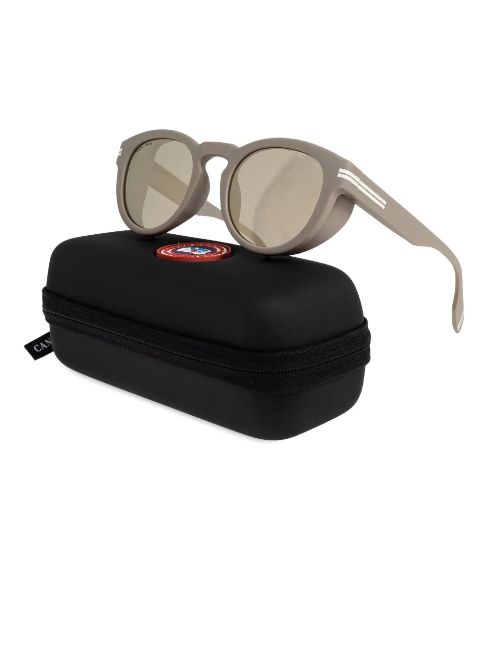 Canada Goose Salar stripe round-frame sunglasses - Grijs