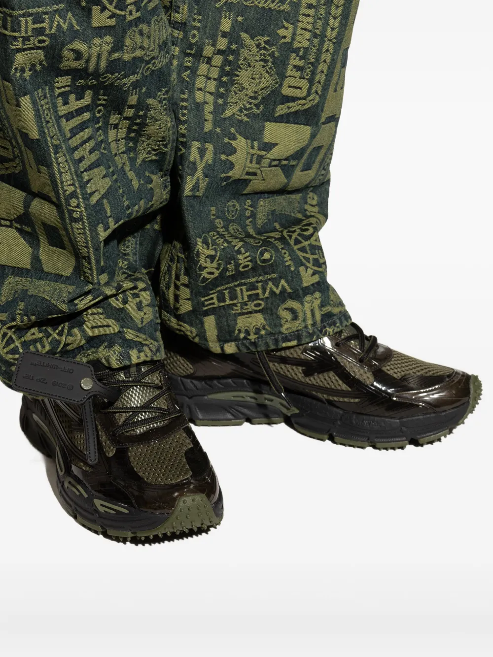 Off-White Ow Be Right Back sneakers Zwart
