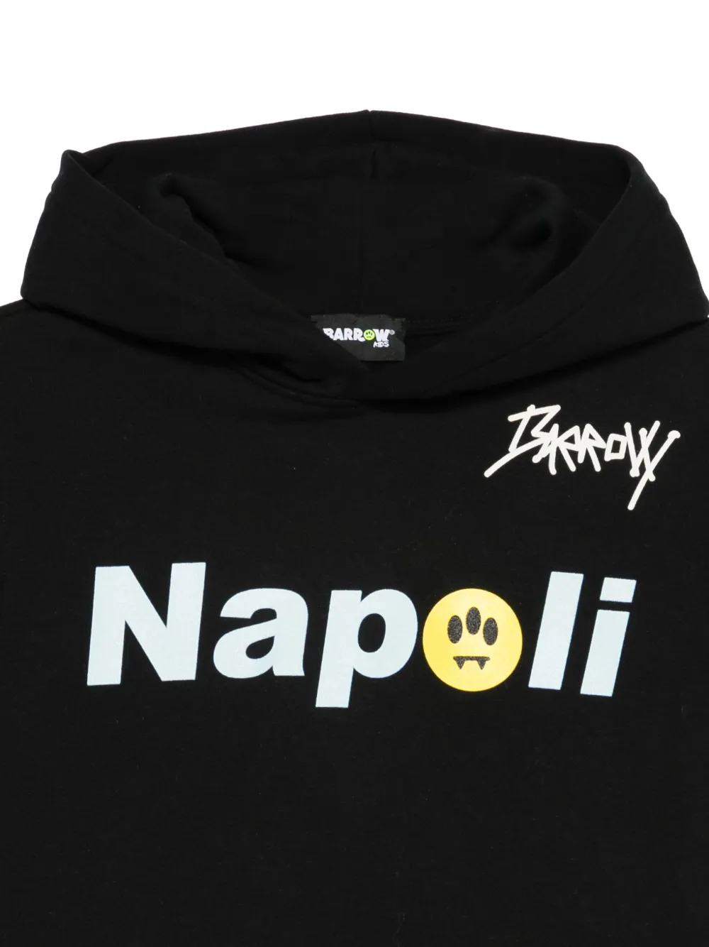 Barrow kids Hoodie met print BLACK