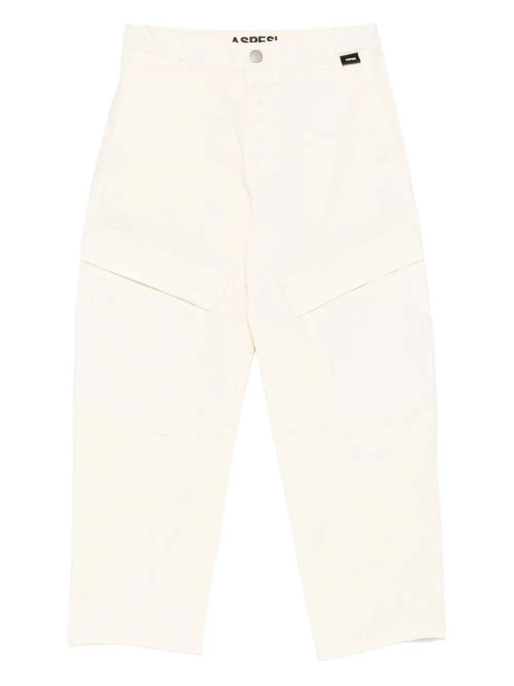 Aspesi Kids cargo-pocket trousers - Toni neutri