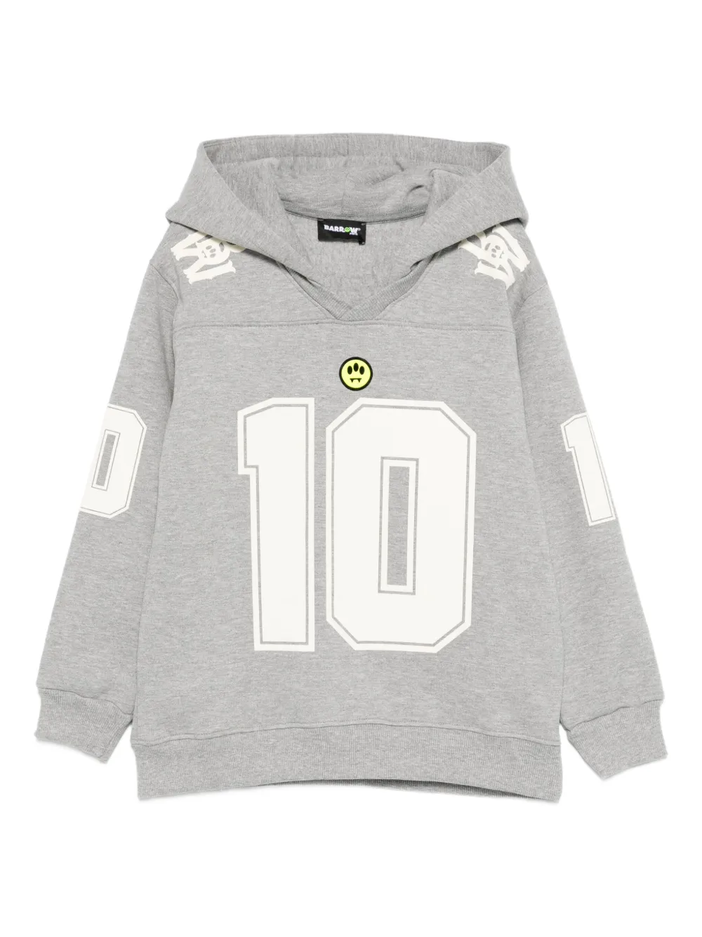 Barrow kids hoodie à patch numéro | gris | Image 1