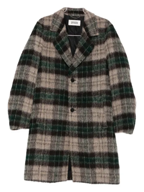 Drykorn Soleno plaid buttoned coat