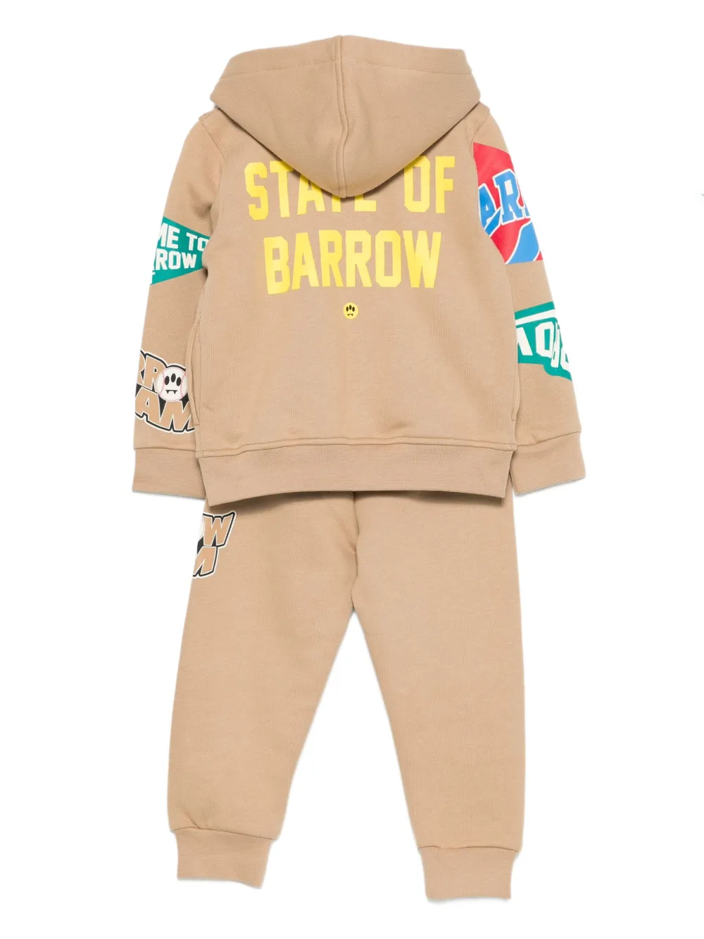 Barrow kids Baseball trainingspak met capuchon Bruin