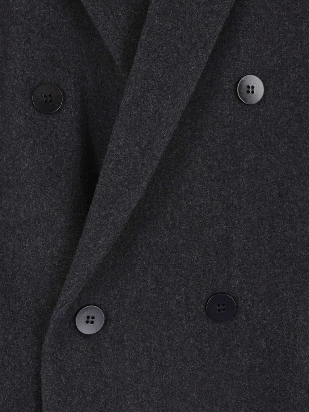 Magliano Jas met dubbele rij knopen van wolblend Grijs