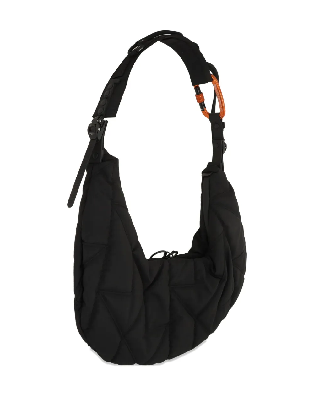 Innerraum Hm3 Half-moon Quilted Shoulder Bag In Black