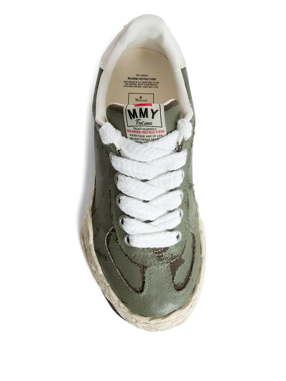 Maison MIHARA YASUHIRO Herbie OG sneakers Groen