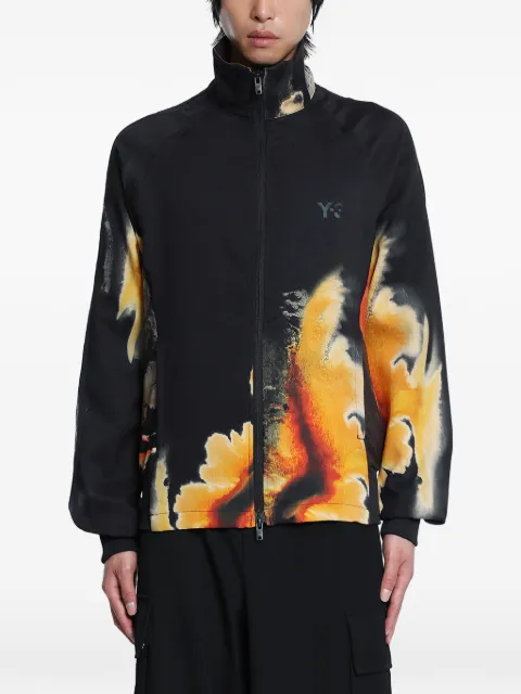 Y-3 3-stripes printed track sweatshirt