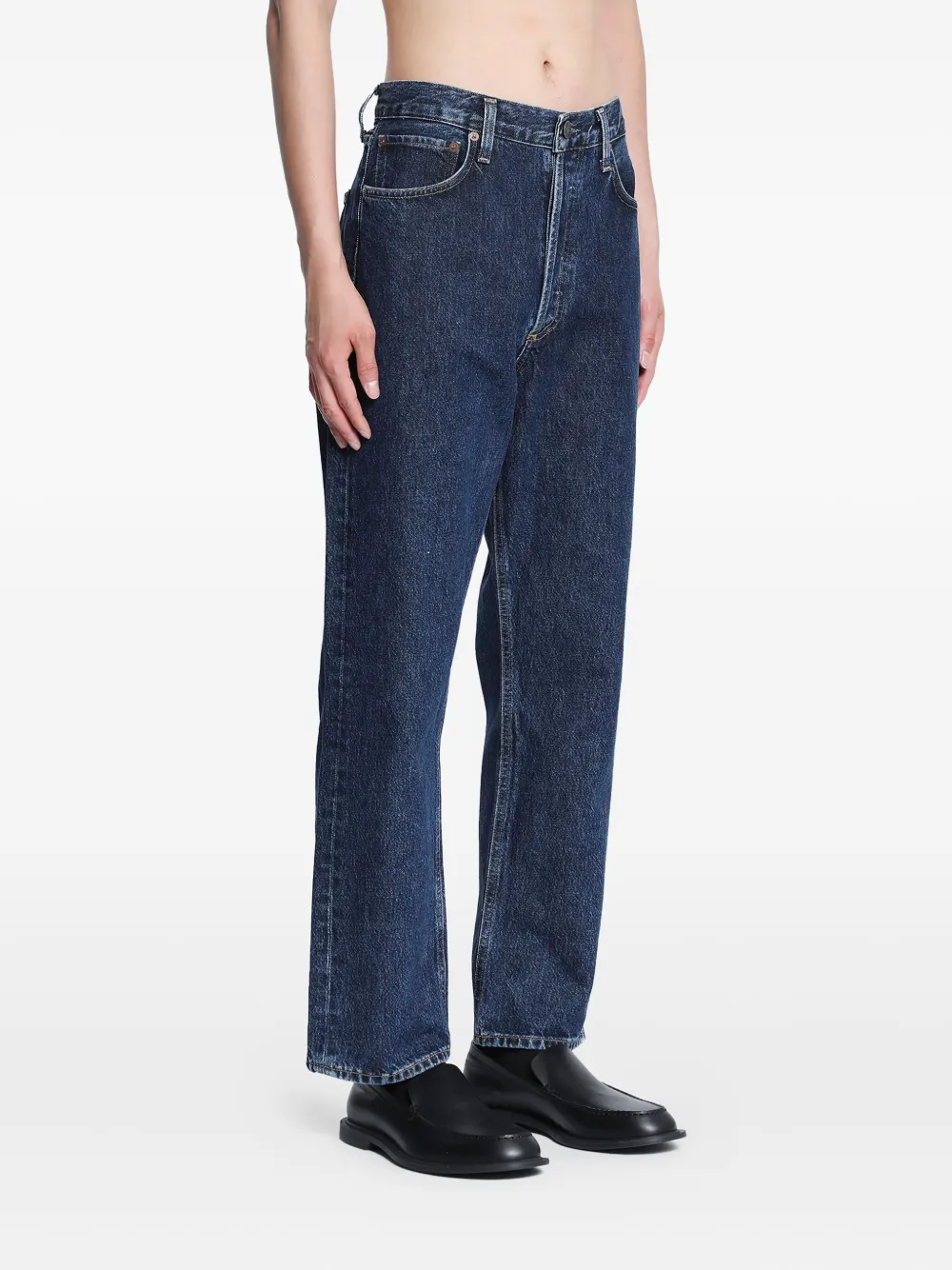 AGOLDE Katoenen jeans Blauw