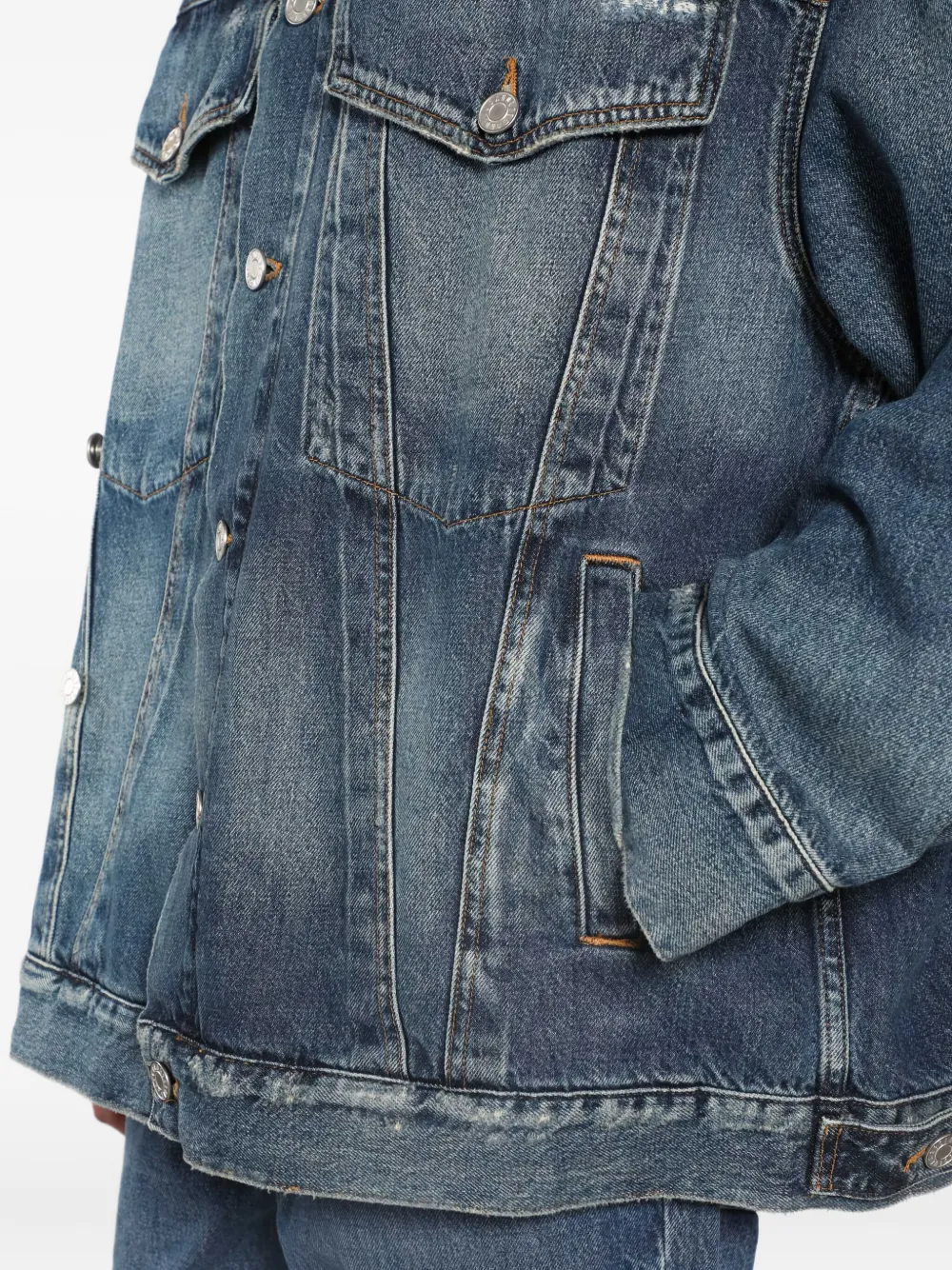 AGOLDE Jersey T-shirt met gedraaid effect Zwart