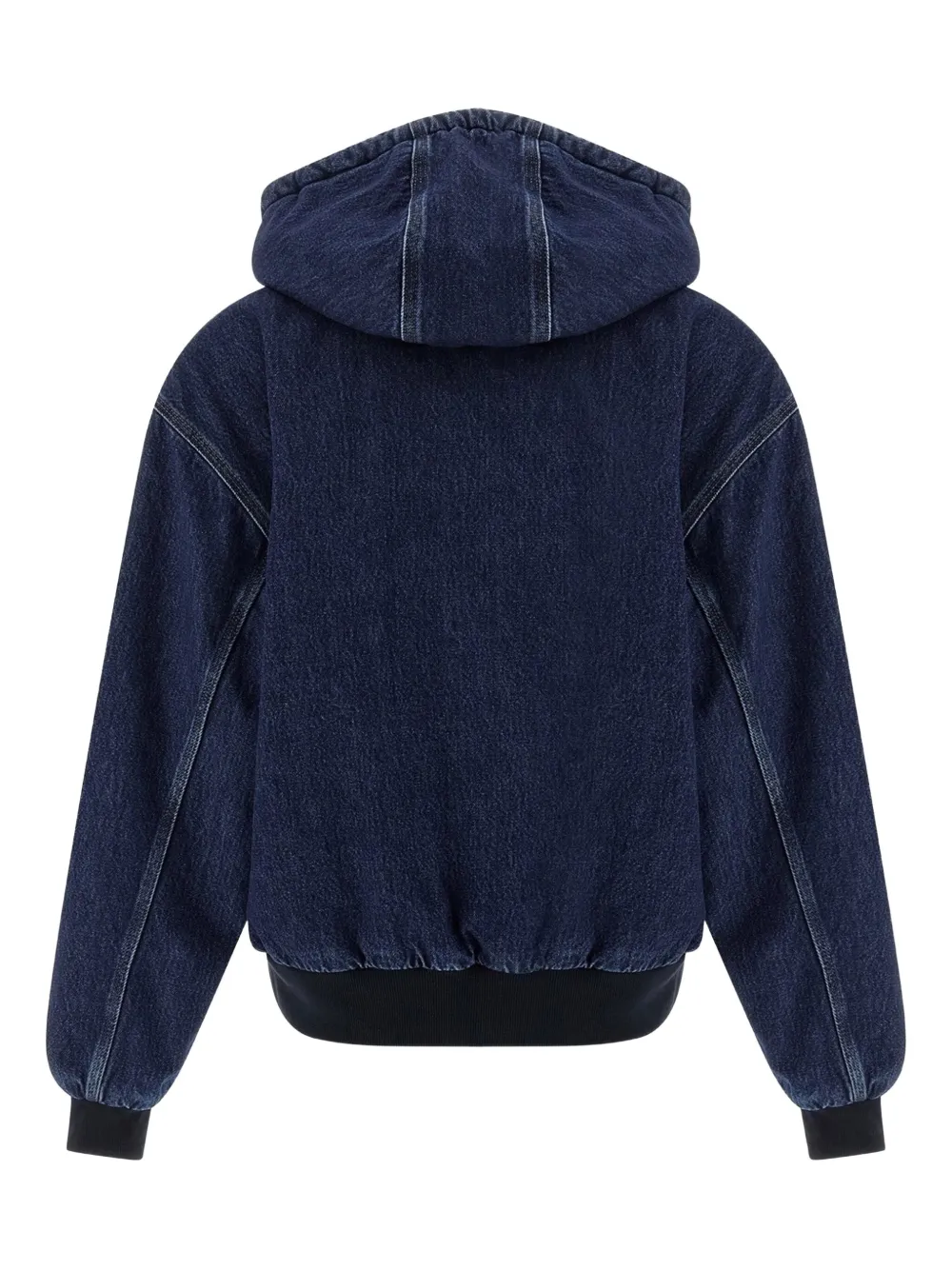 Carhartt Active Hooded Denim Jacket In Blue