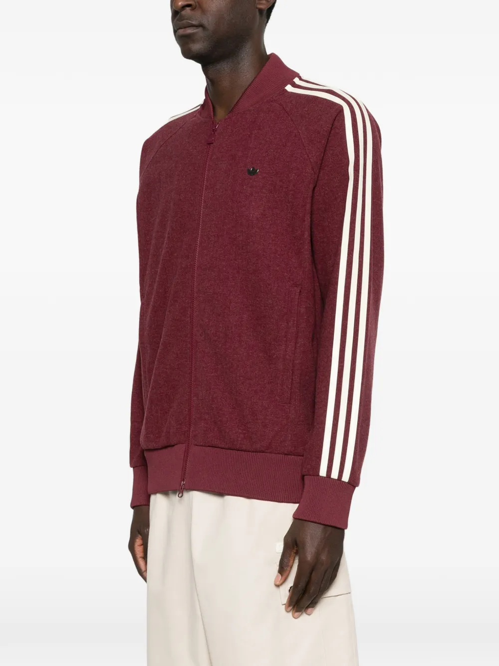 adidas Premium sweater met rits Rood