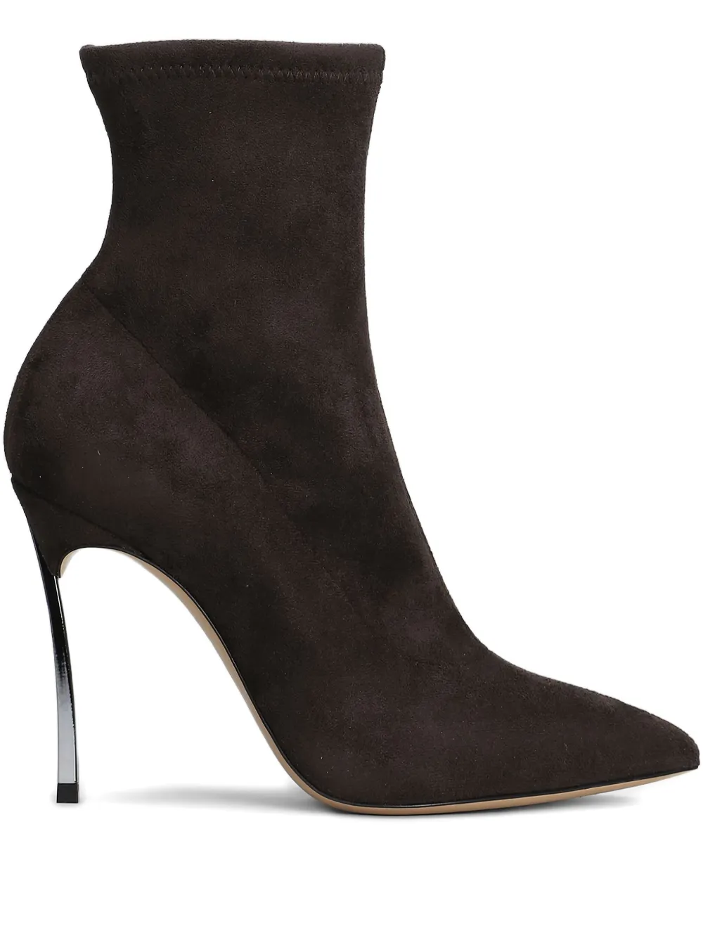 Casadei 100mm Blade pointed-toe boots Bruin