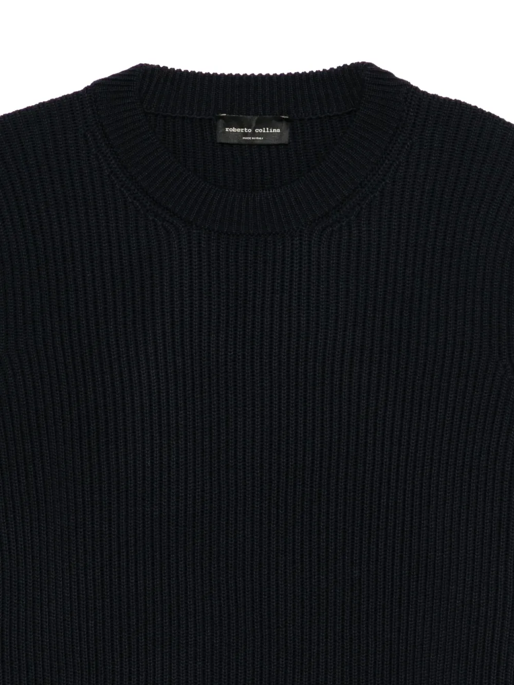 Roberto Collina Sweater met ronde hals Blauw