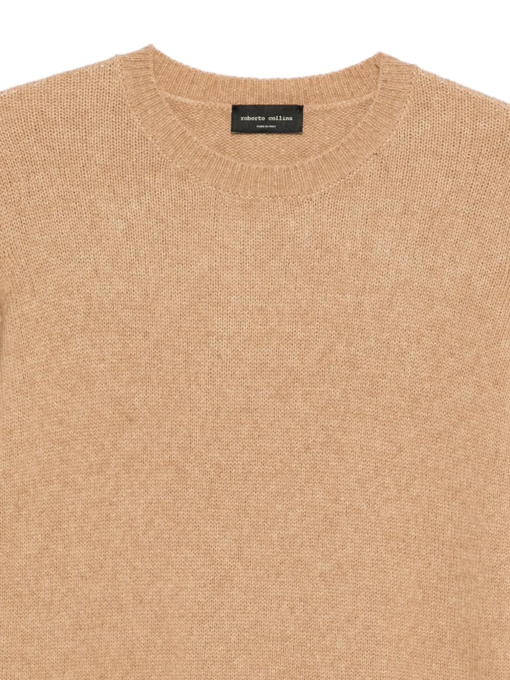 Roberto Collina Sweater met ronde hals Bruin