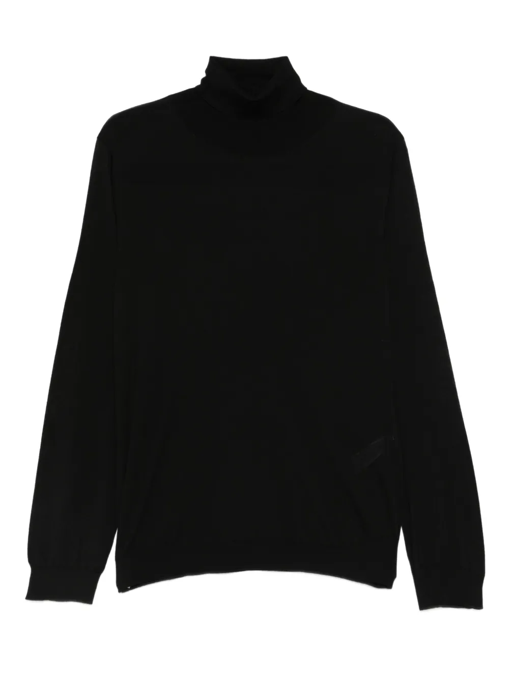 Roberto Collina pull en maille fine | noir | Image 1