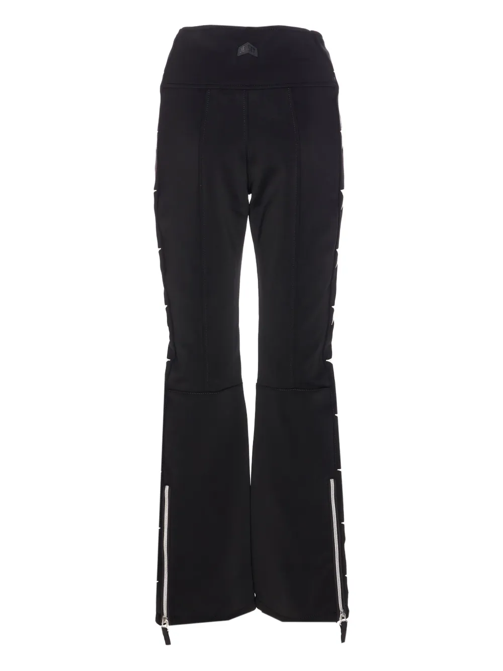 JETSET stars-patch pants - Zwart