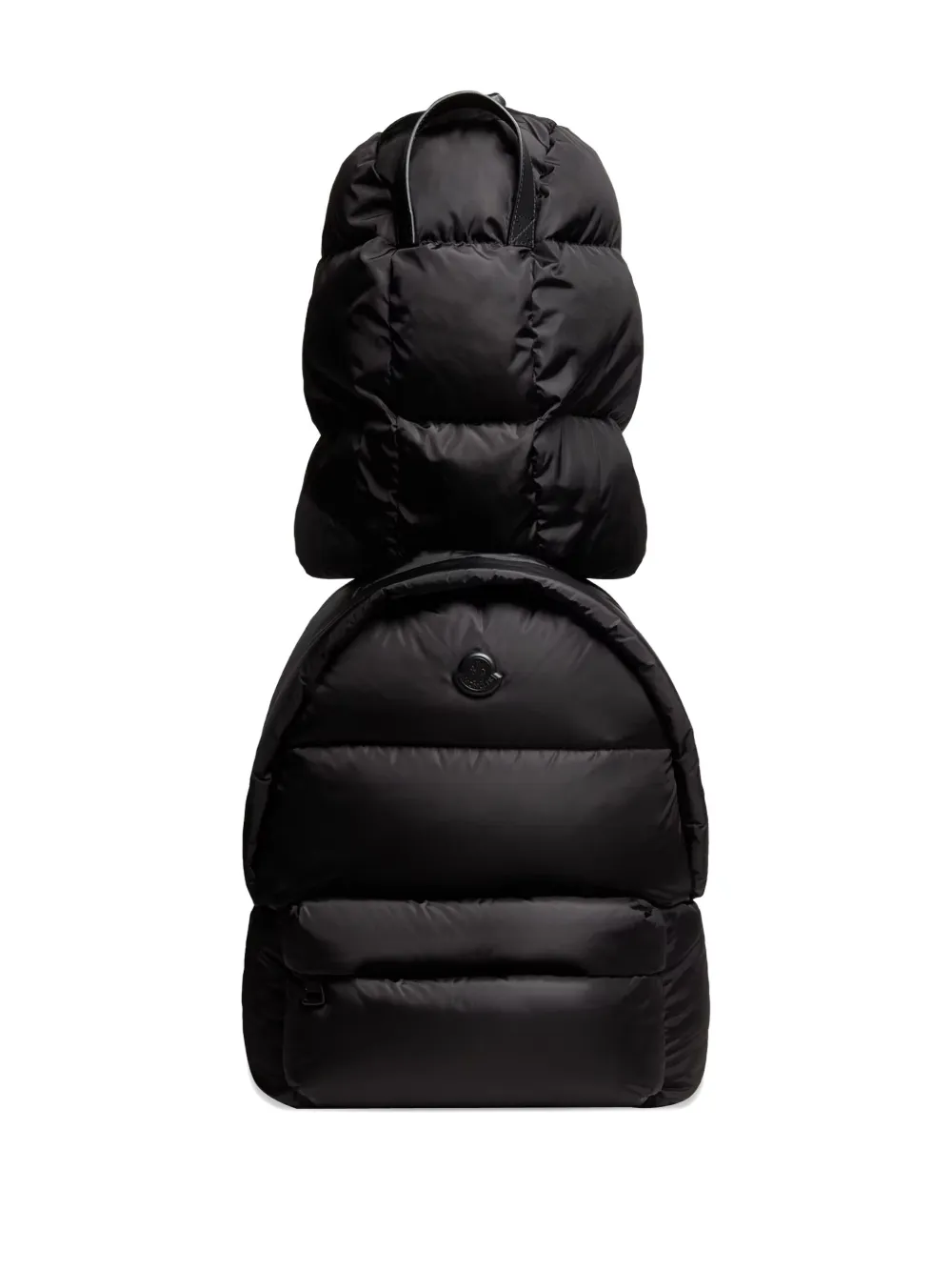 Moncler padded zip backpack | Black | Image 1