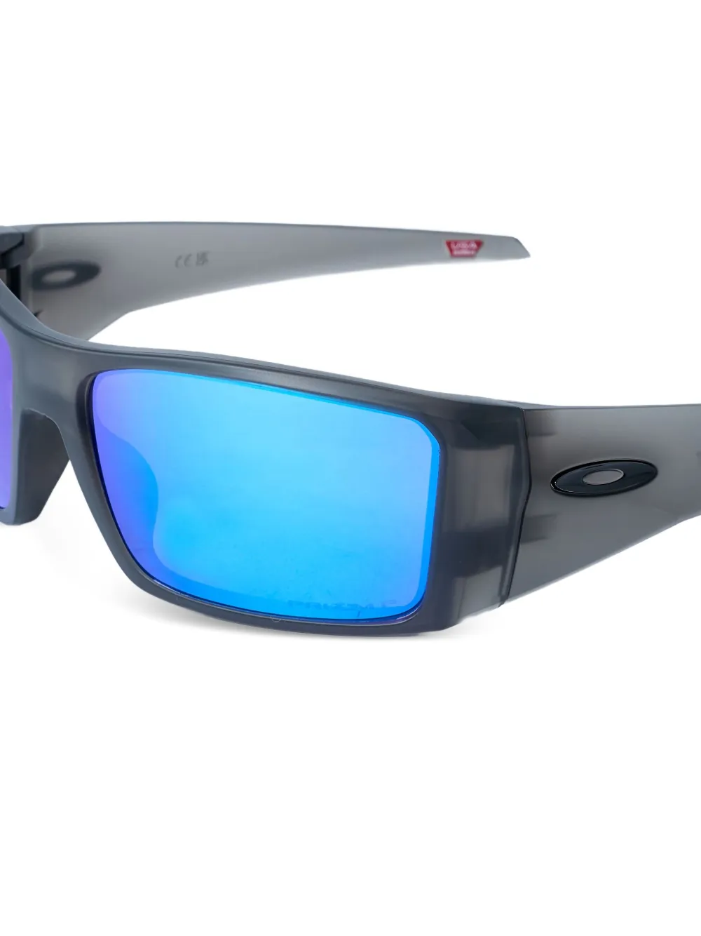 Oakley Zonnebril met rechthoekig montuur Zwart