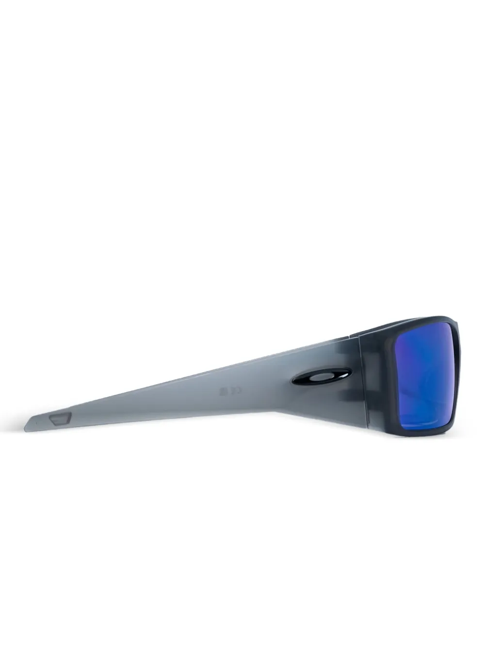 Oakley Zonnebril met rechthoekig montuur Zwart