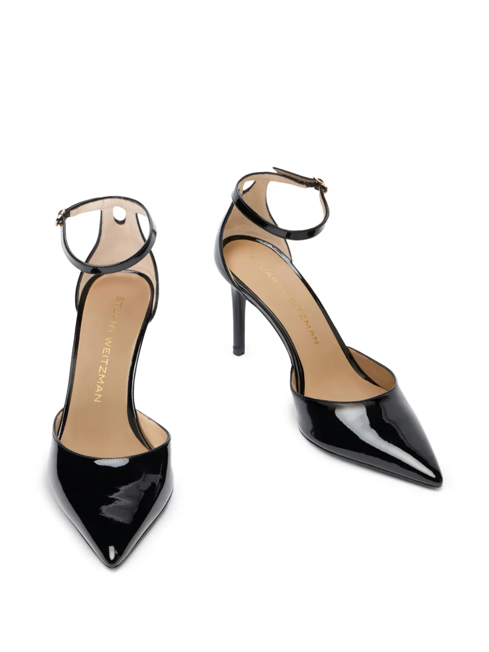 Stuart Weitzman 85 mm Power pumps Zwart