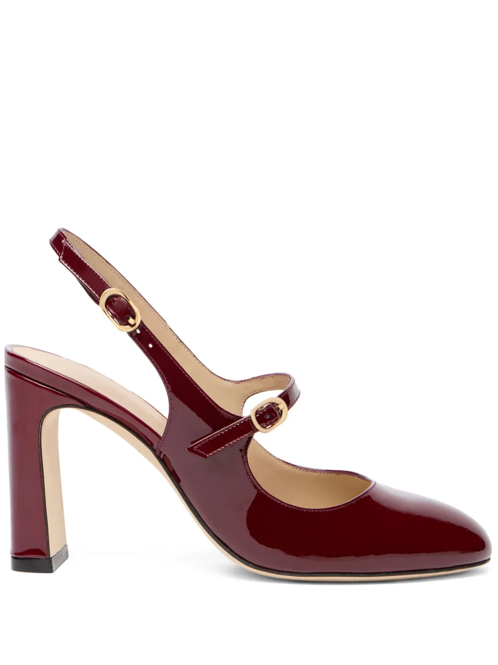 Stuart Weitzman 85 mm Babette pumps Rood