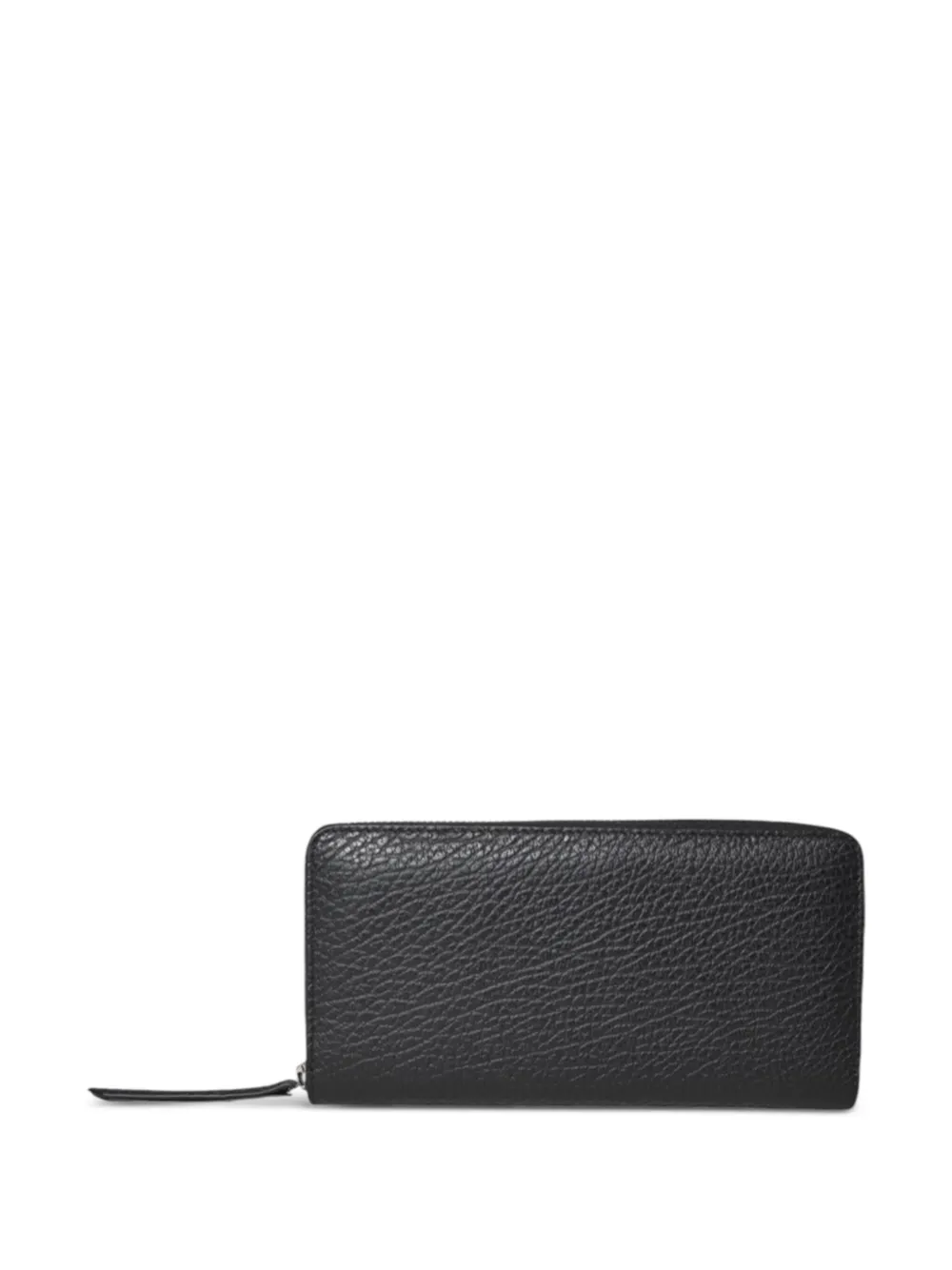 Maison Margiela four-stitch zip wallet - Zwart