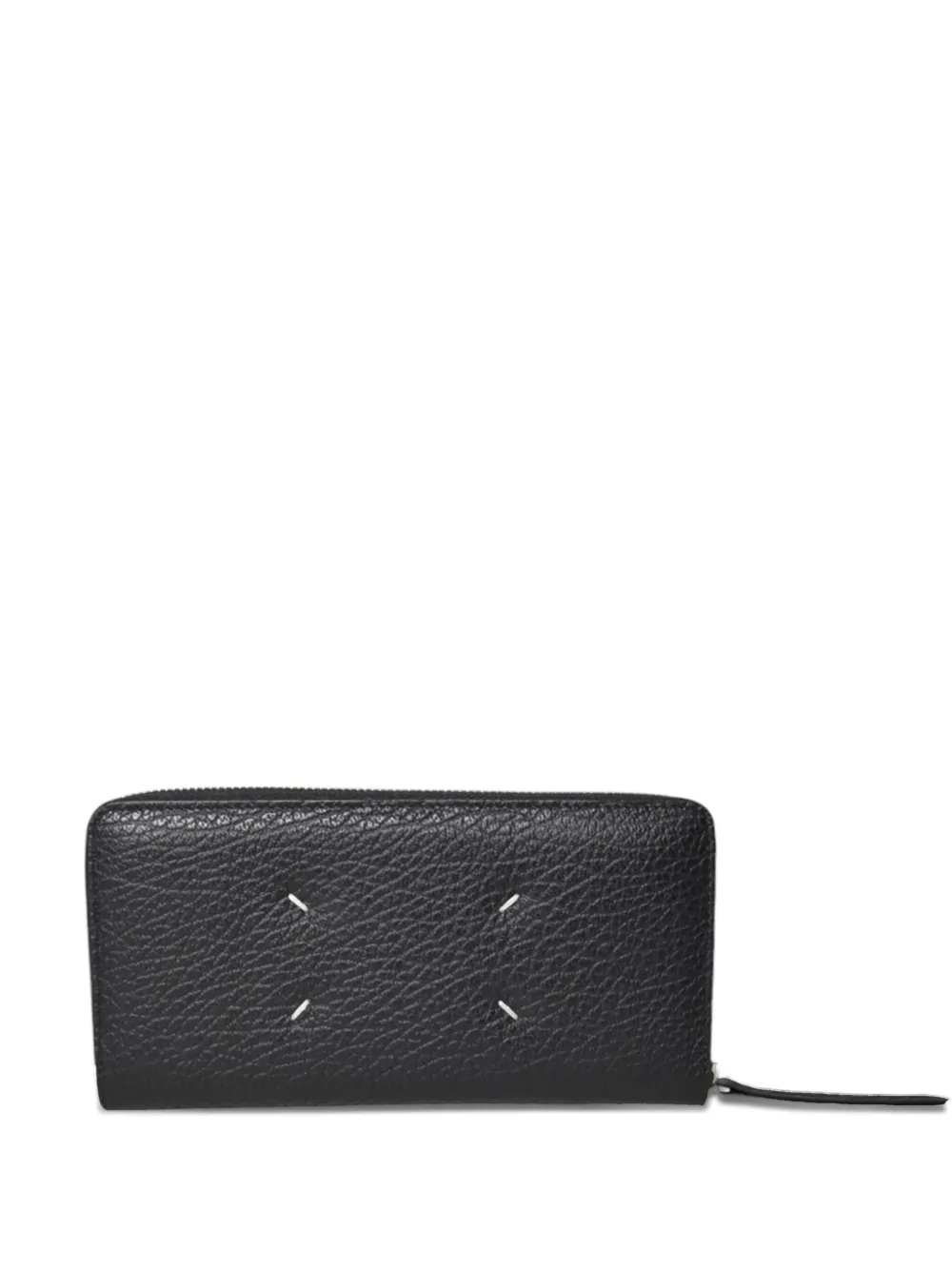 Maison Margiela four-stitch zip wallet - ブラック Maison Margiela four-stitch zip wallet - ブラック