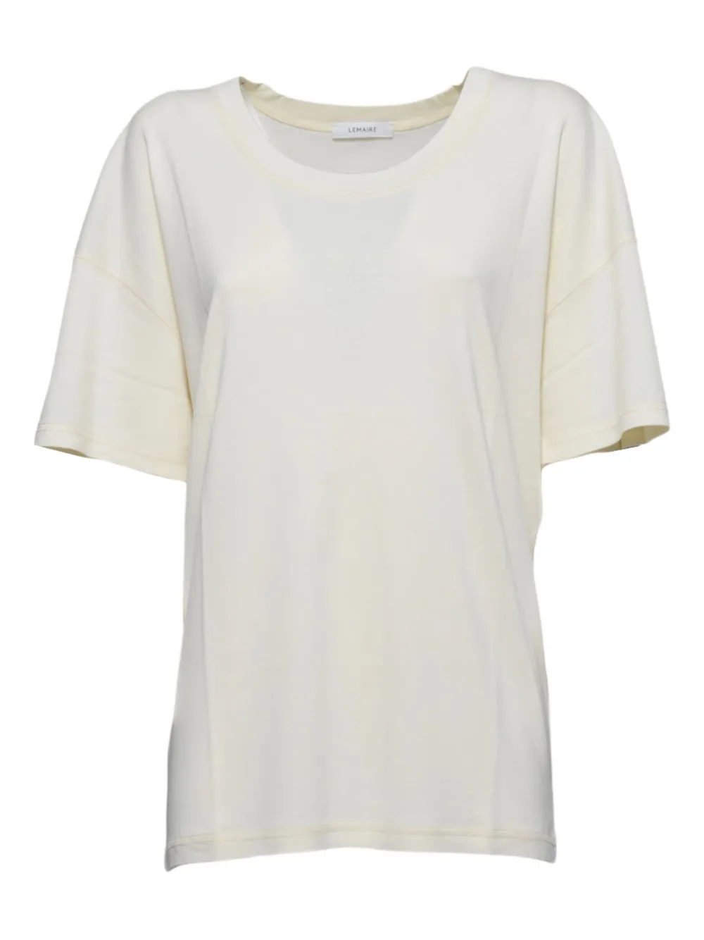 LEMAIRE seam-detail T-shirt | Neutrals | Image 1