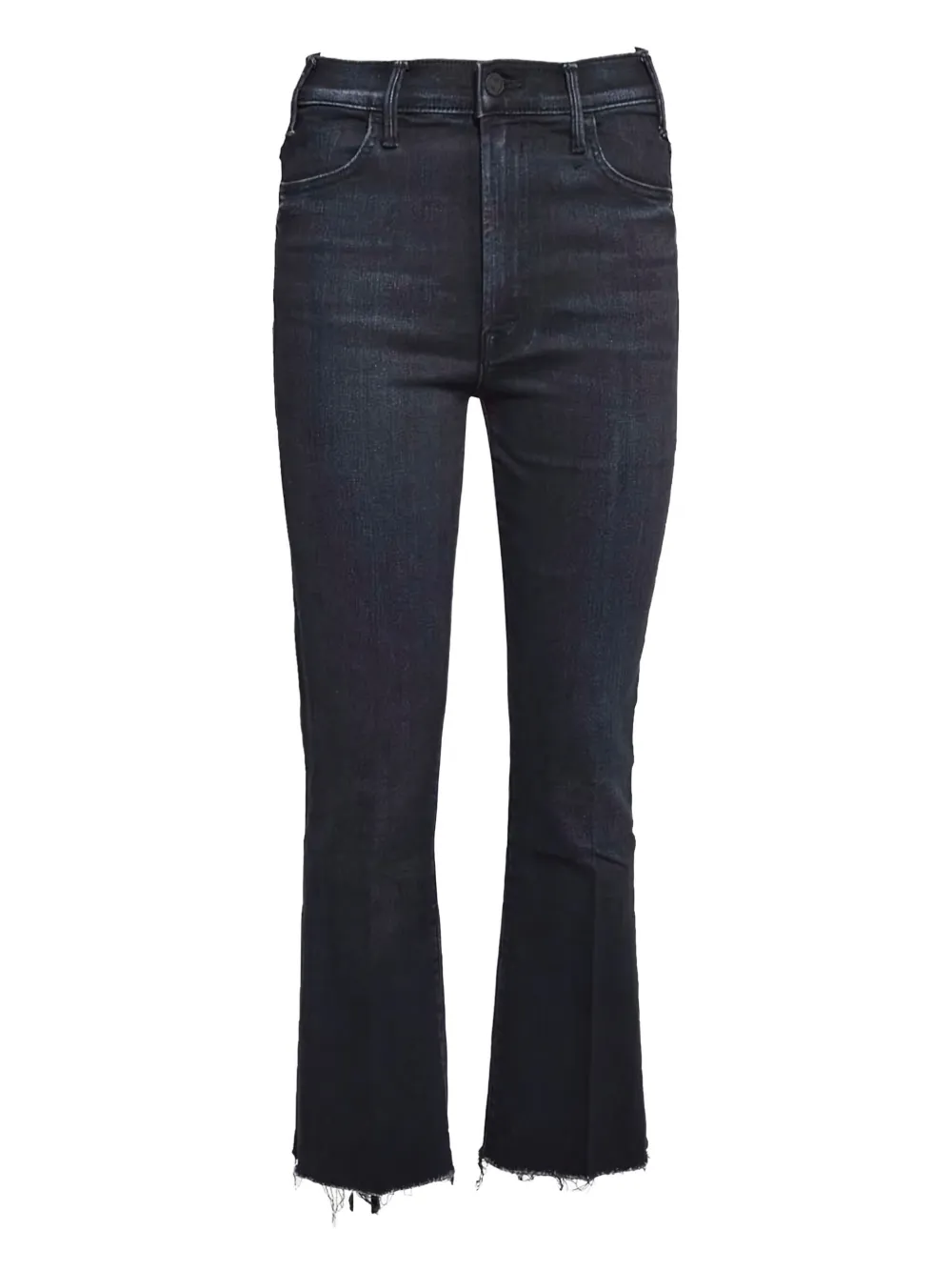 MOTHER Jeans The Hustler con frange - Nero